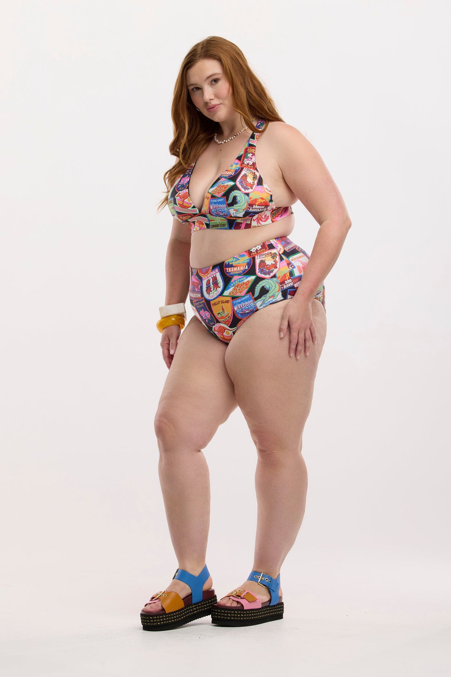 Travel Club Bikini Top