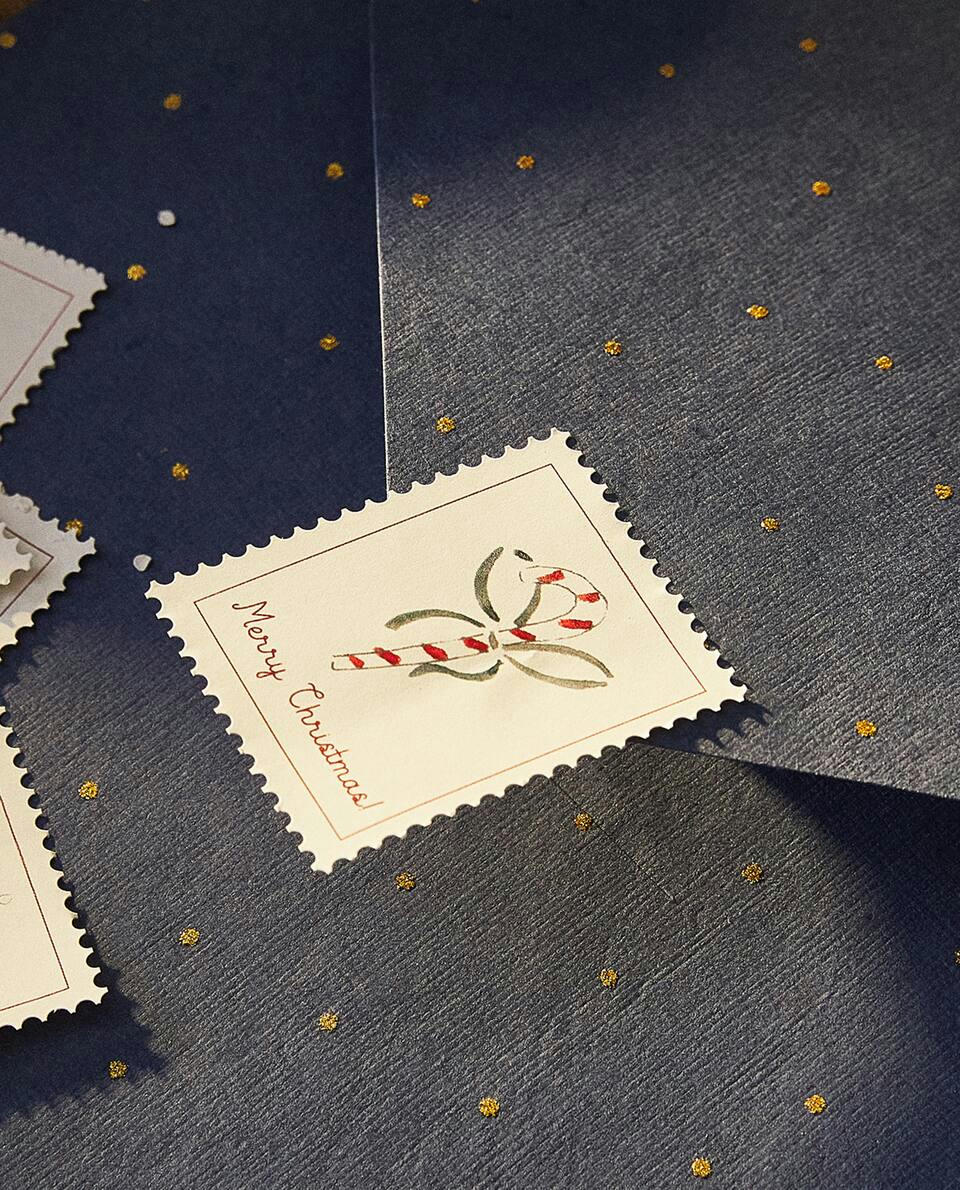 PACK OF CHILDREN¡¯S CHRISTMAS ADHESIVE STAMPS (PACK OF 25)