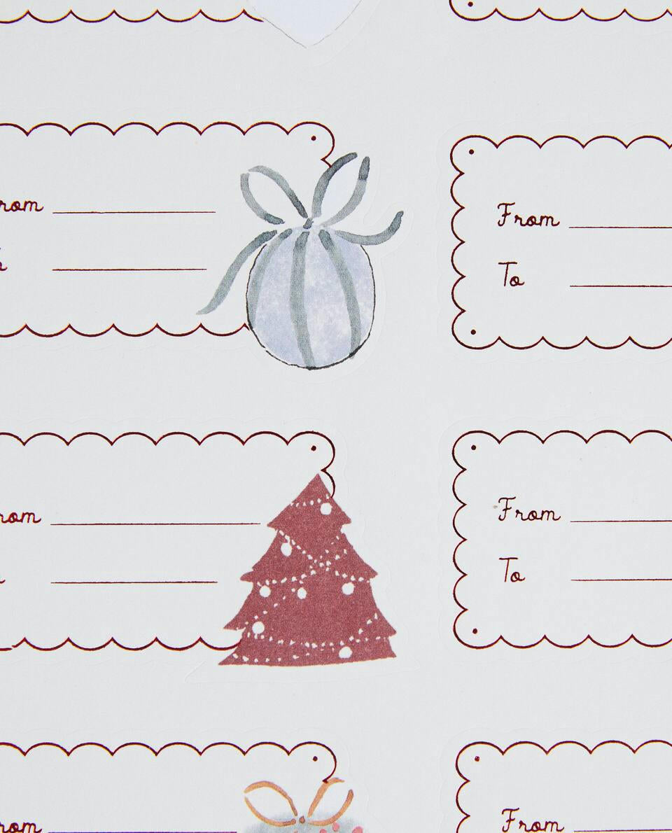 PACK OF CHILDREN¡¯S CHRISTMAS GIFT LABELS (PACK OF 24)