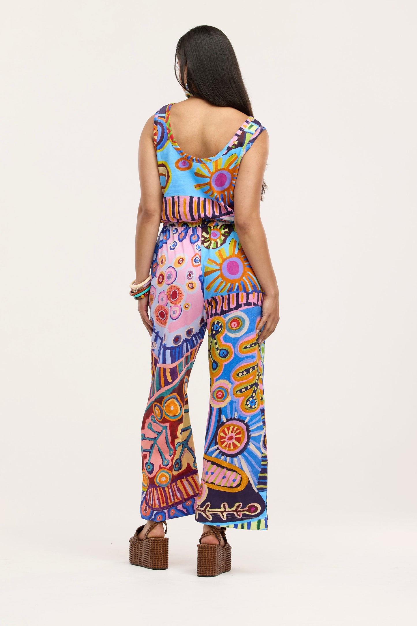 Saraeva Wide Leg Jumpsuit