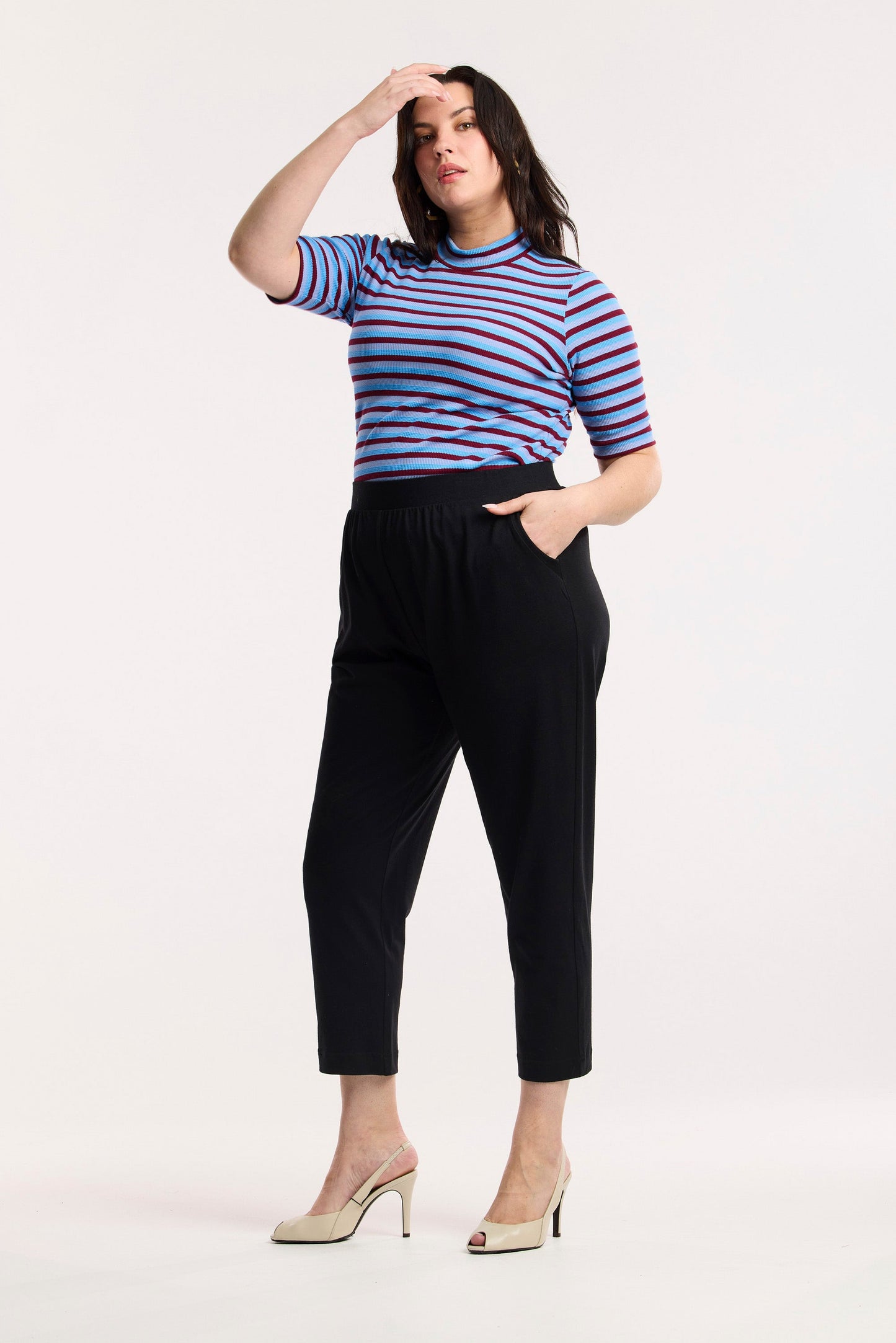 Traveller Waffle Stripe Tee