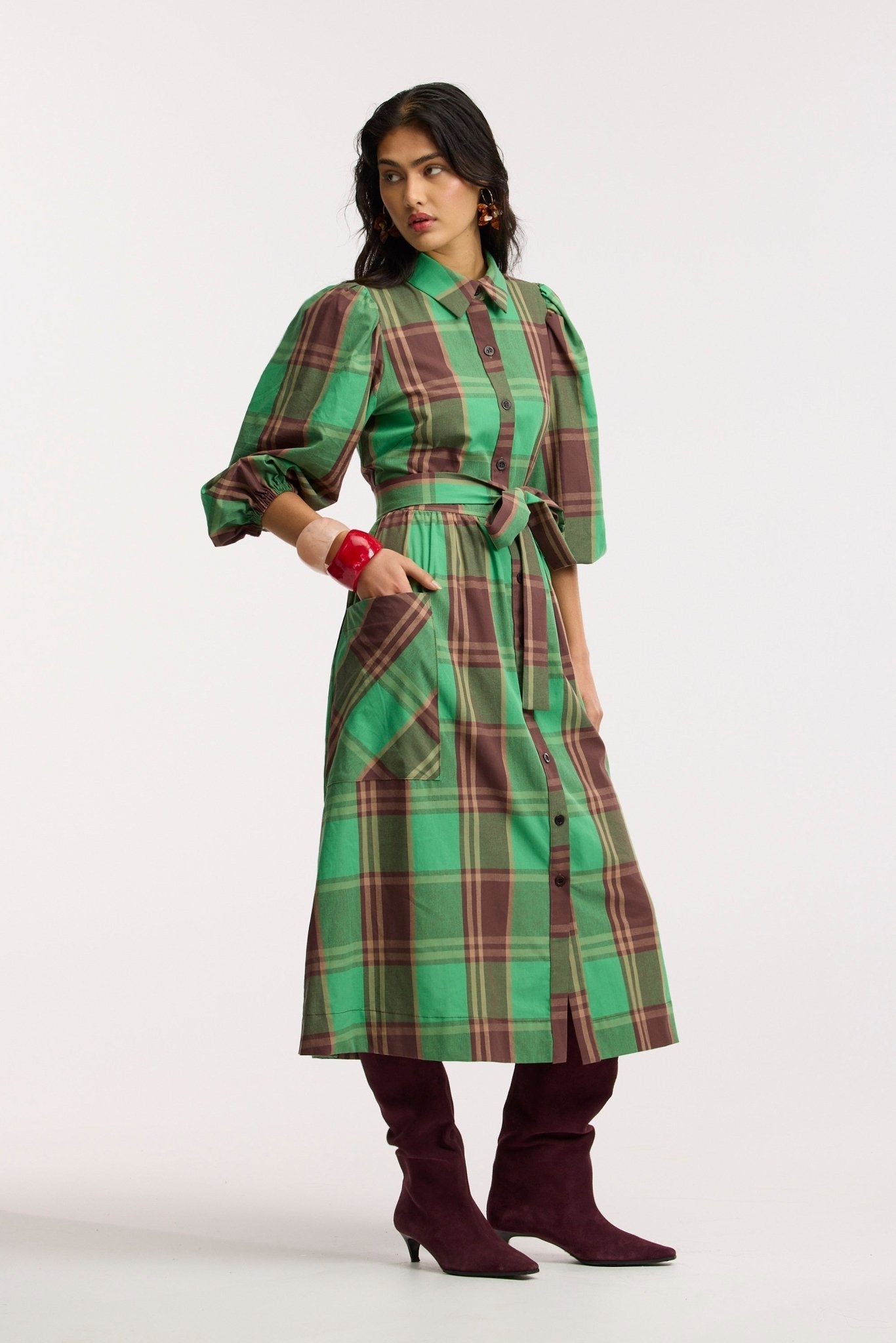 Lineage Shirt Dress