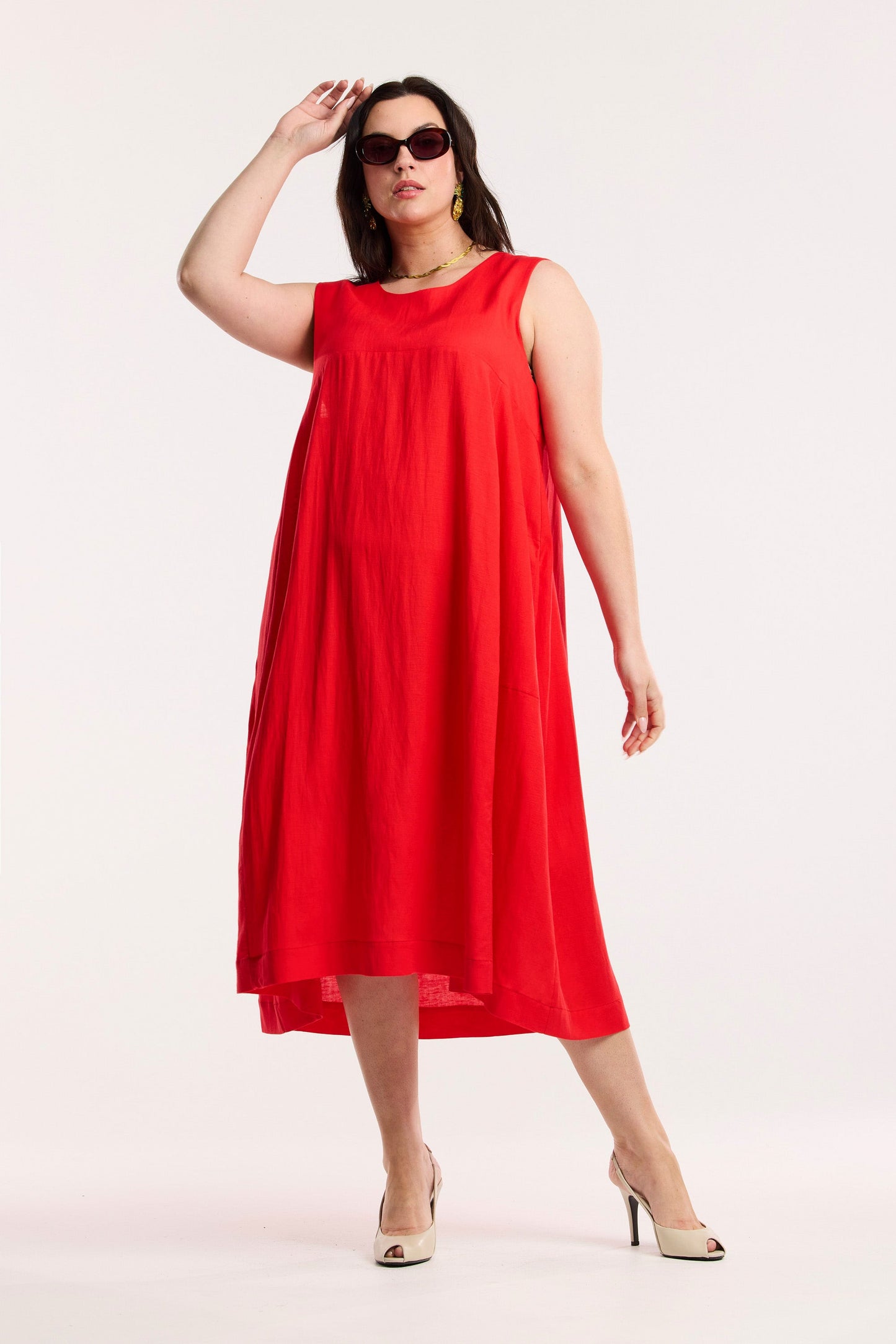 Perseverance Midi Swing Dress
