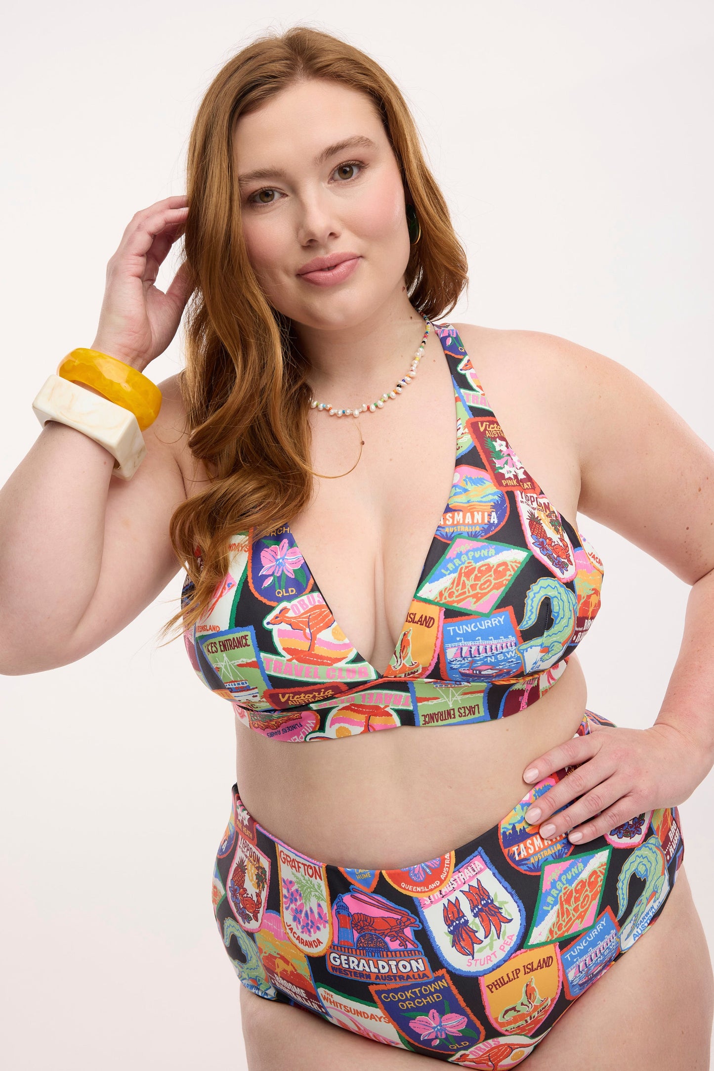 Travel Club Bikini Top